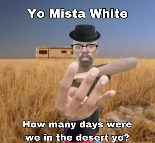 Yo Mista White meme